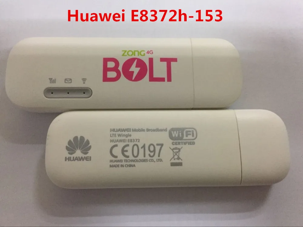 Разблокированный huawei E8372 E8372h-153 E8372h-608 E8372h-155 с 2 шт. антенны 150M LTE USB Wingle 4G Wi-Fi модем ключ для автомобиля беспроводной доступ в Интернет, E3372 - Цвет: E8372h-153