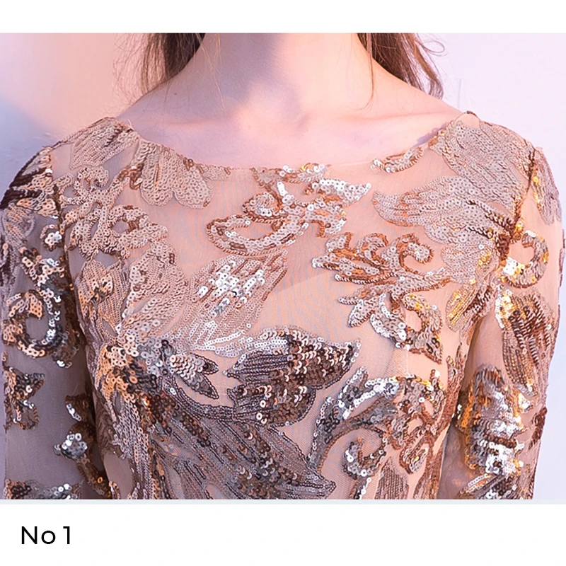 Empfohlen XTF3K Elegant Evening Party Dresses Golden Summer Long Formal Ladies Sexy 3/4 Sleeve Fashion Gown Dress Women Plus size 2019 Autumn Empfohlen XTF3K Elegant Evening Party Dresses Golden Summer Long Formal Ladies Sexy 3/4 Sleeve Fashion Gown Dress Women Plus size 2019 Autumn