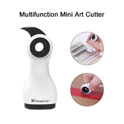 Tenwin – Mini couteau utilitaire d'art de poche, boîte Express, ouvre lettre, artisanat, emballage, papeterie à lame rechargeable 