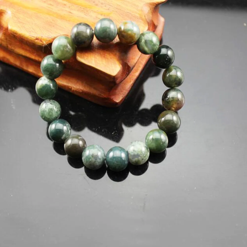10mm Nature Stone Хороший браслет из бисера чакра для мужчин 10 мм натуральный камень Лава Рок тигровый глаз черный оникс бусины из лечебных камней стрейч Шарм Йога женские ювелирные изделия - Окраска металла: 10mm Nature Stone