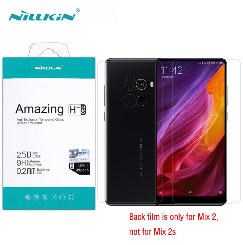 Для Xiaomi Mi Mix 2 2S закаленное стекло Nillkin CP+ Полное покрытие экрана протектор для Xiaomi Mi Mix 2 2S защитное стекло 5,99 дюйма