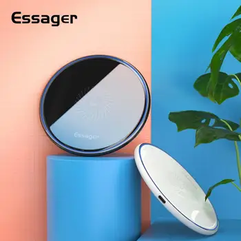 

15W Qi Fast Wireless Induction Charger Pad For IPhone Samsung BN4C For IPhone 11 Pro Xs Max X Xr 8 For Samsung S20 For Xiaomi