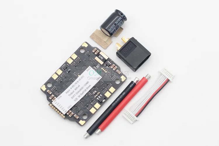 Контроллер полета Diatone MAMBA F405 40A4in1 MK2 и 40A 3 6S DSHOT600 бесщеточный ESC для
