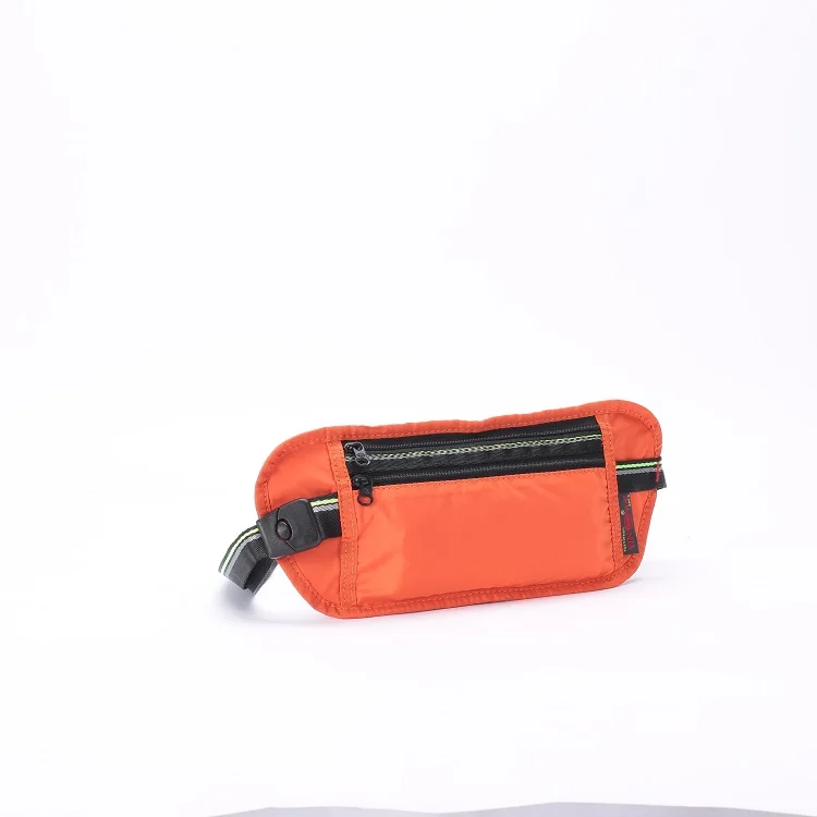 YINJUE sports waist bag neutral outdoor travel running Hip Waist pack Soft nylon 6 phone women gym Fitness Fanny pack waistbags