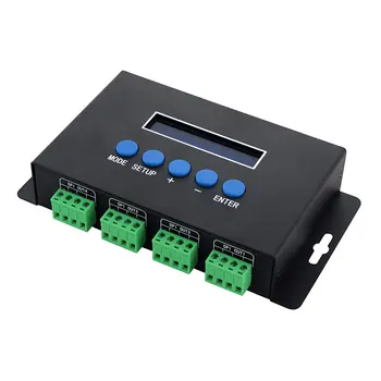 

BC-204 Addressable dmx multi channel computer controlled artnet ws2812 matrix rgb led controller