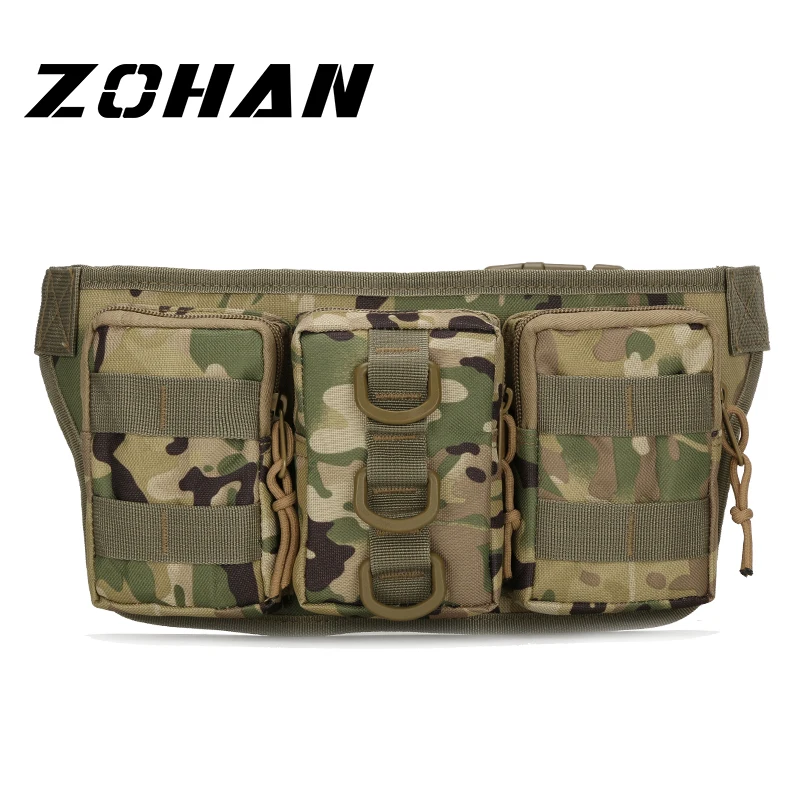 

Tactical MolleUniversal Tactical Flashlight Holster Phone Case Molle Military Waist Bag Waterproof Nylon Multifunction Ca