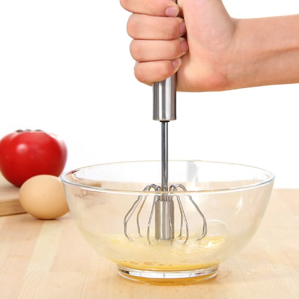 Ручной блендер ремесло приготовления кухня ручка соус Гладкий смеситель вращение нержавеющая сталь молоко самоповорачивающийся полуавтоматический венчик