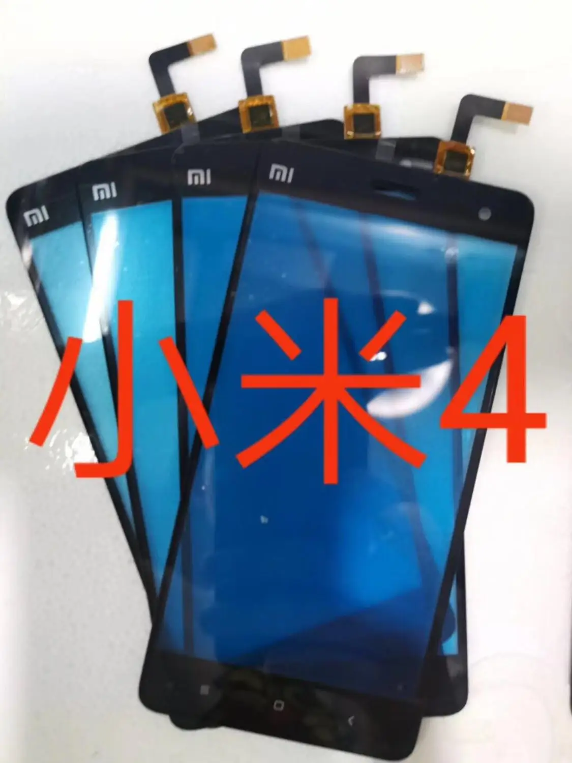 5pcs Original For XiaoMi 4 Mi4 Touch Screen Front Outer touch Panel Glass Parts Repair Replacement | Мобильные телефоны и