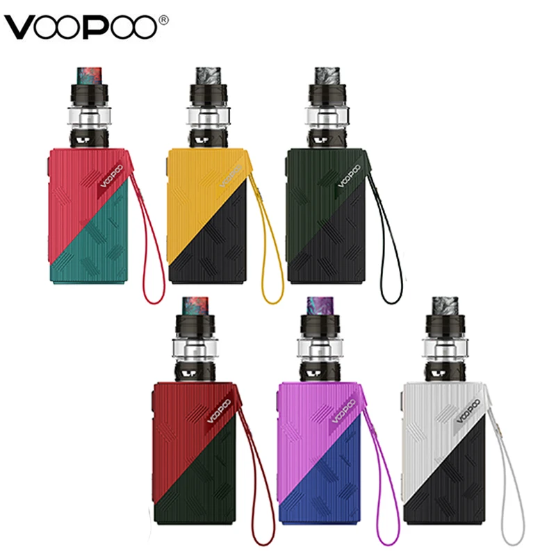 

New VOOPOO Find Kit with 4400mAh Battery 120W Find Box Mod with 5ML UFORCE T2 Tank UFORCE P2 N3 Coil Electronic Cigarette Vape
