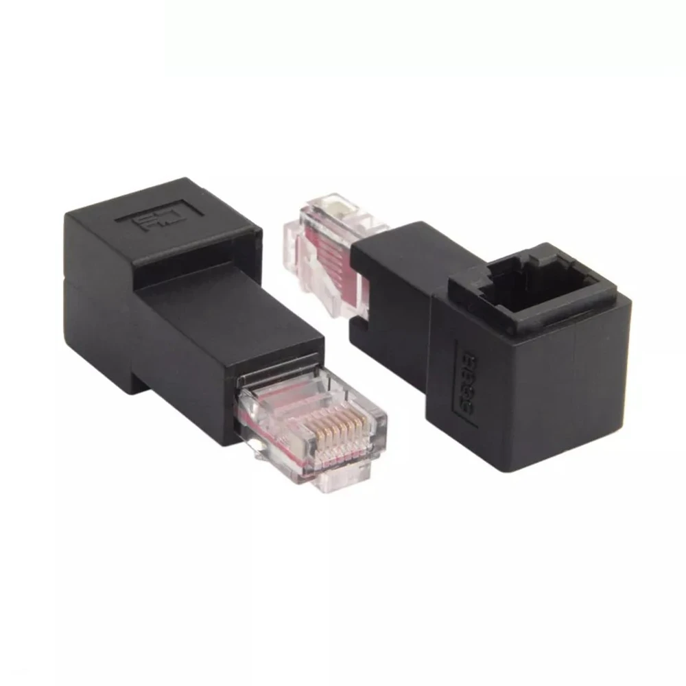 Newese Bis Unten Link Retrattori Abge12V T 90 Grado 8P8C Ftp Stp Utp Cat 5E Rj45 Lan Ethernet Netzbiciclvergabbgerung Stecker Zu Wei