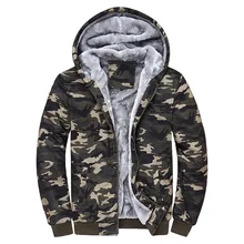 

FAKUNTN Hooded Cardigan New Winter Men's Tracksuit Warm Sports Jacket Drawstring One-Piece Sweatshirts Plus Clothes Casual