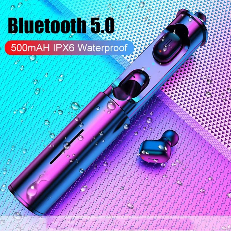 T1 Bluetooth наушники 3D беспроводные стерео наушники с микрофоном портативная беспроводная двойная гарнитура для HSP1.2 HFP1.6 A2DP1.2 AVRCP1.6