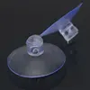10pcs 25mm Fish Tank Sucker Plastic Perforated Transparent Suction Cup For Aquarium Window Wall Hook Horizontal Hole Suckers 2