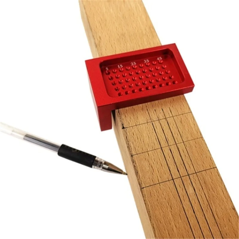 T50 woodworking ruler hole hole ruler aluminum alloy T-shaped ruler woodworking scriber mini scriber T50 woodworking ruler hole hole ruler aluminum alloy T-shaped ruler woodworking scriber mini scriber