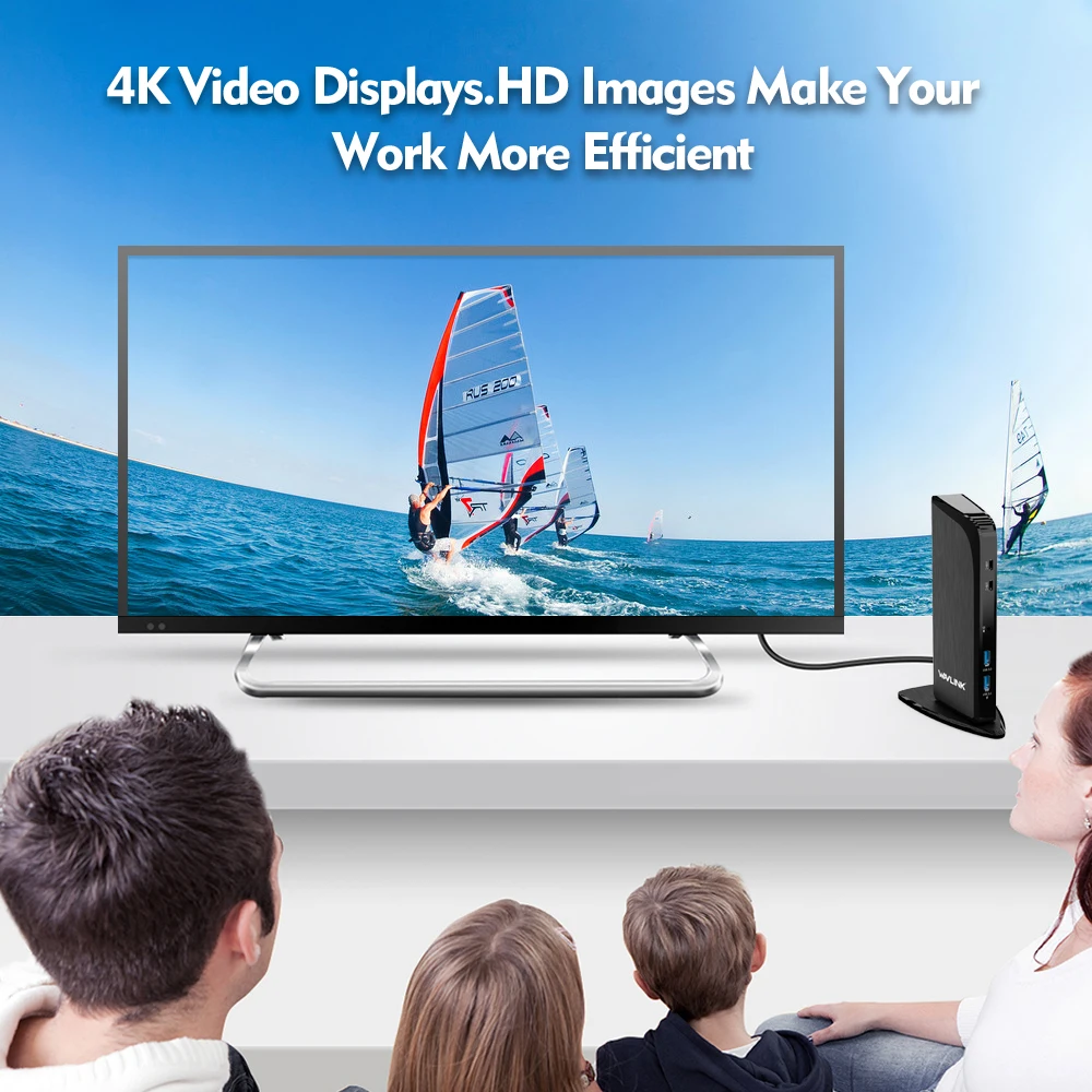 com 4k hdmi-compatível com dvi gigabit rj45