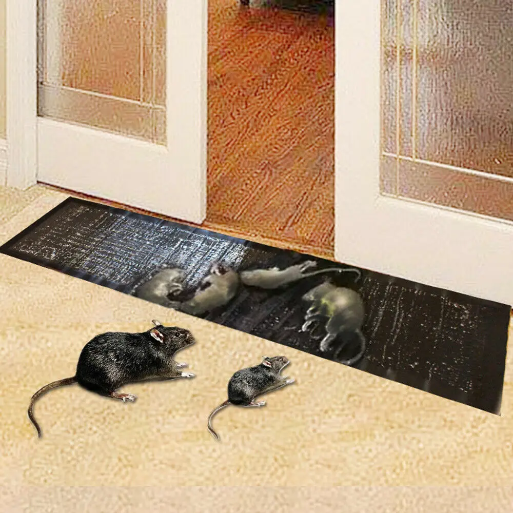 Rantion 1,2 м ловушка для мыши эффективная липкая мышка мышь грызун клейкая ловушка доска супер липкая крыса змея ошибка доска Хо использование держать дома использование