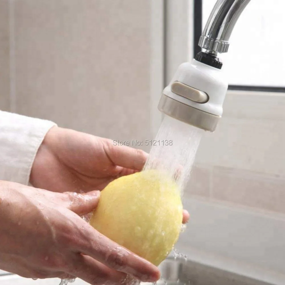 

Kitchen Faucet Tap 3 adjustable 360 Rotate Water Saving Bathroom Shower Faucet filtered Faucet Accessories New