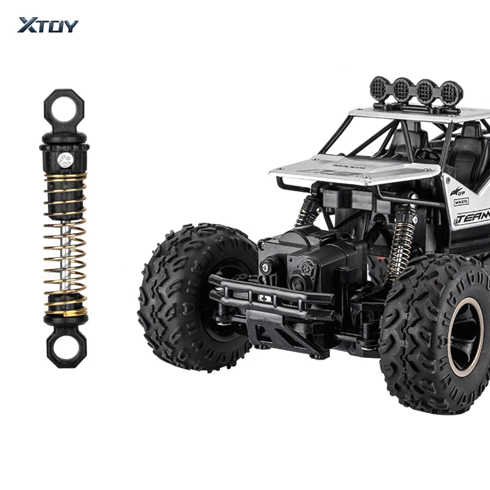 RC автомобиль 4WD Электрический 2,4 ГГц рок Cimbing двойные двигатели сплав RTR RC Drift Bigfoot дистанционного Управление модель вездеход 4x4 автомобиль игрушки