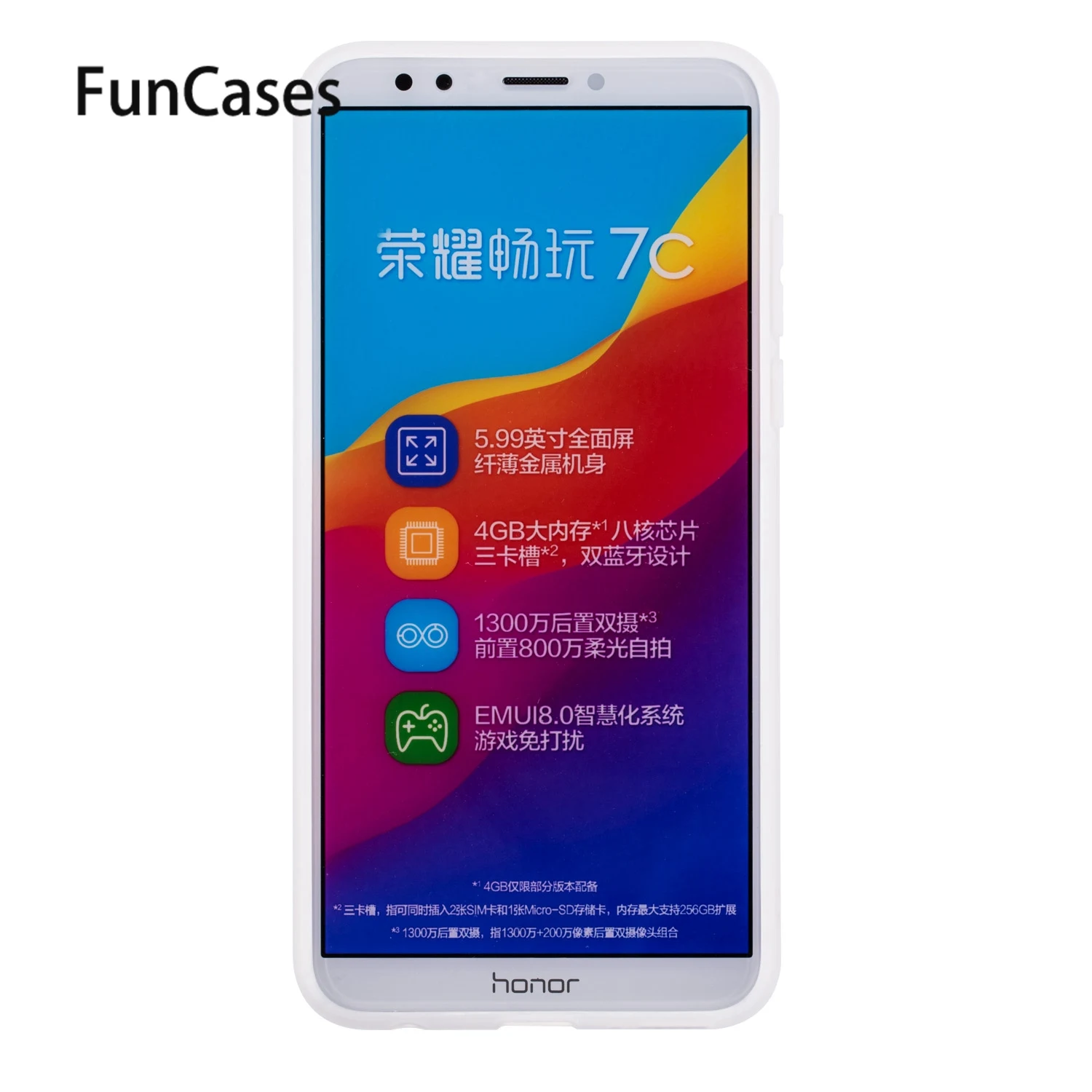 Мягкие силиконовые чехлы Cube для estuche huawei Honor 7C funda Enjoy 8 Nova 2 Lite Y7 Prime 2018 5 99 &quotMovil