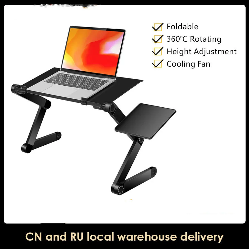 Laptop Table Folding Computer Desk Students Dormitory Laptop Table Computer Stand Bed Tray Home Furniture Office Furniture