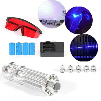 

High Power 1.6.w Blue Laser Pointers 450nm Lazer Flashlight Burning Match/Burn light cigars/candle/ Hunting Laser