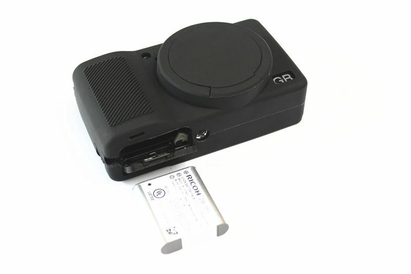 Мягкий силиконовый чехол защитный чехол для камеры Ricoh camera GRIII GR3 резиновый чехол с отверстием для аккумулятора