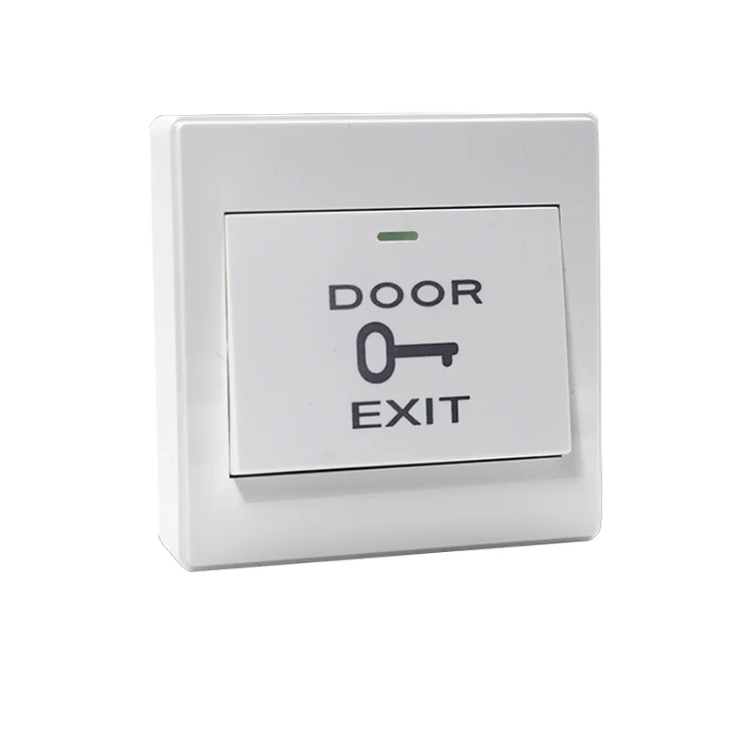 

12 В постоянного тока, кнопочный переключатель выхода с кнопкой для пластиковой панели система контроля допуска к двери и кнопки