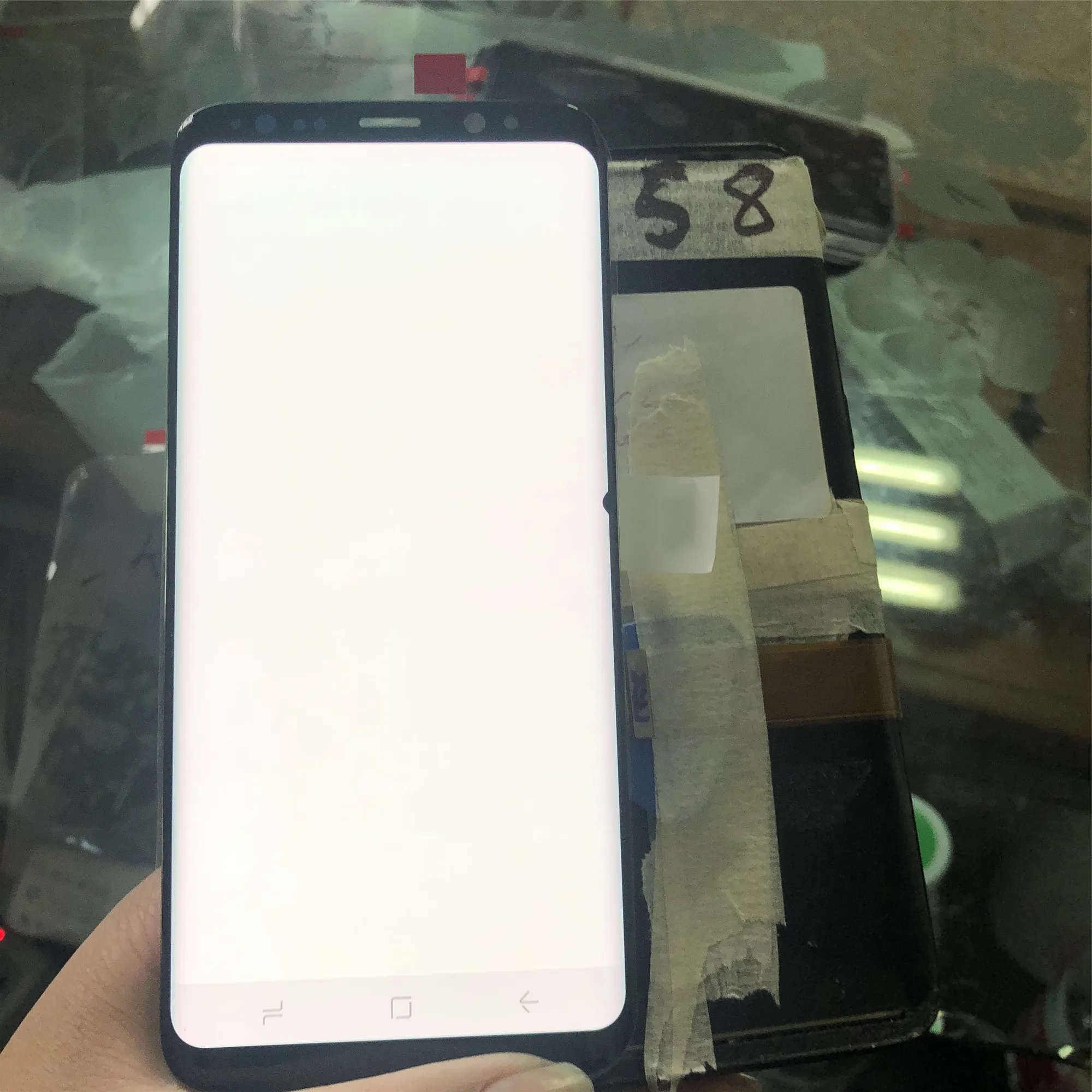 Super Amoled S8 G950 G950F ЖК дисплей для Samsung Galaxy сенсорный экран дигитайзер с маленькой