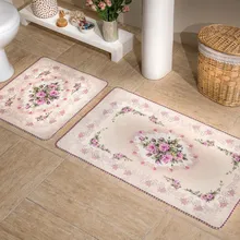 2 шт. коврик для ванной комнаты с цифровой печатью