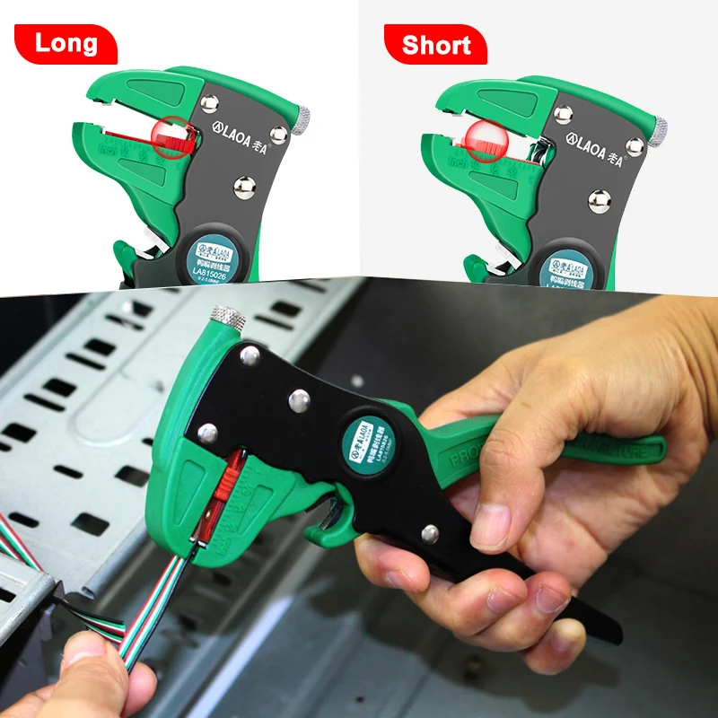 Automatic Wire Stripping & Cutting Tool