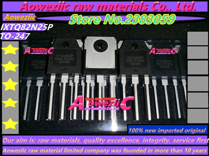 Aoweziic+ импортный IXTQ82N25P 82N25 IXTQ82N25 TO-3P N канал MOS FET 82A 250 В