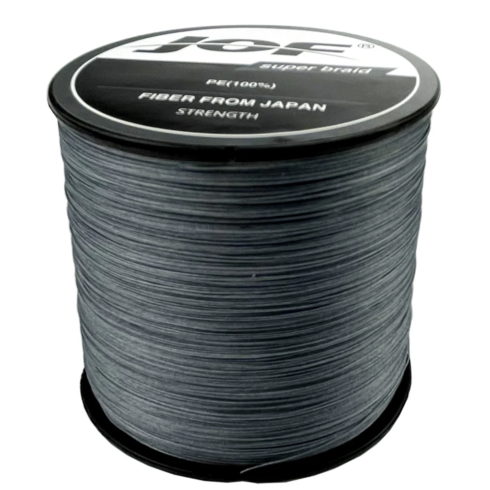 Braided Fishing Lines 1000M 500M 300M 100M 12/9 Weaves 20-120LB Smooth PE Multifilament Line For Sea Fishing JOF X12 X9