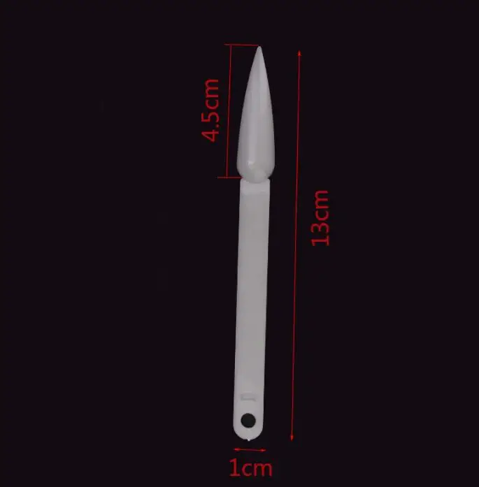 Nail Color Display Plate False Nail Polishing Practice Nail Art Tool 50pcs/bag Sharp Teeth Shaped Nail Color Board Kit