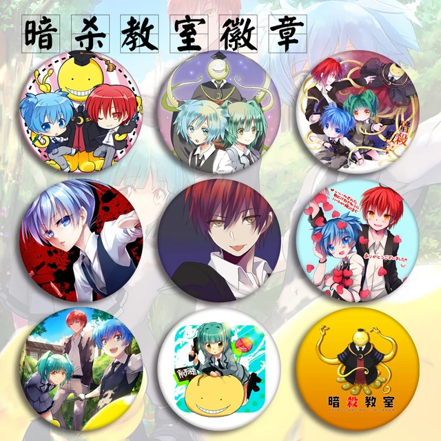 Classroom of the Elite Cosplay Badges Horikita Suzune Brooch Icon Kiyotaka  Ayanokoji Collection Breastpin for Backpacks Clothing