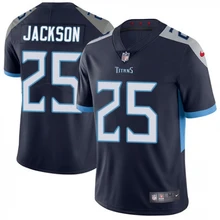 Мужская Новинка, высокое качество, Tennessee adore e' Jackson Titans navy jersey