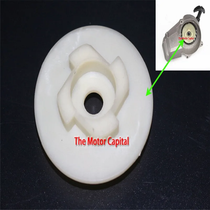 Recoil Pull Starter Claw Aluminum Pawl Cog For 47cc 49cc Engine Mini Moto Pocket Bike Dirt Kids Quad ATV Buggy Go Kart SIZ