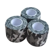 3 рулона наружная тянущаяся повязка самоклеющиеся снежные камуфляжные обертывания Камуфляжная Лента эластичная спортивная защита