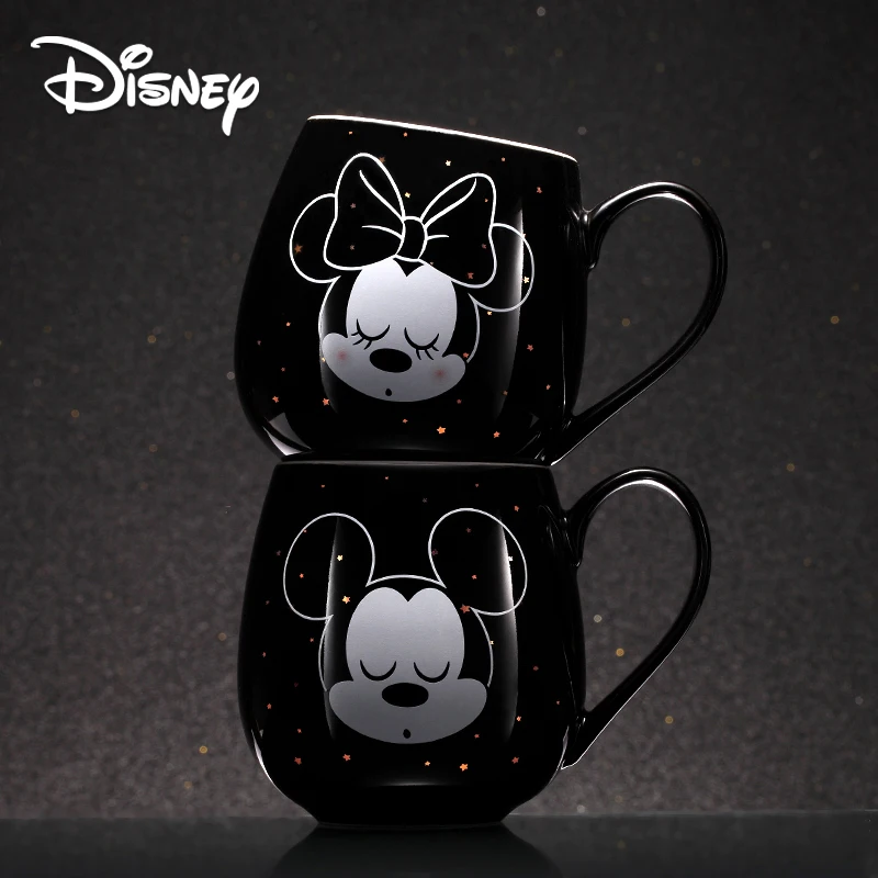 

Disney Creative Water Cup Mickey Minnie Cartoon Ceramic Cup Coffee Cup Fashion Couple Cup Cute Mugs Coffee Mug Cups and Mugs