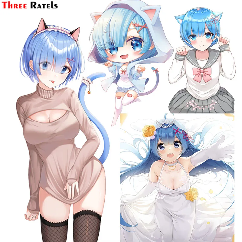 

Виниловая наклейка Three Ratels F363 Seikatsu Rem для Re Zero