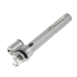 Карманная ручка увеличительный микроскоп 100X увеличение 2 светодиодный увеличитель