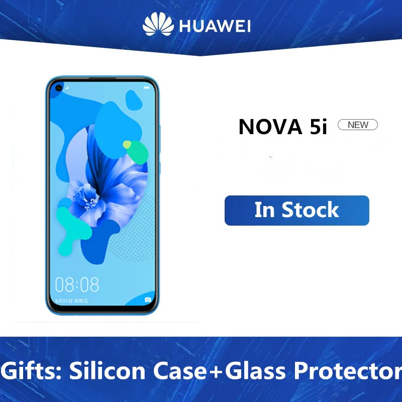 HuaWei Nova 5i смартфон Kirin 710 Android 9,0 6," ips 2310X1080 8 ГБ ОЗУ 128 Гб ПЗУ МП отпечаток пальца