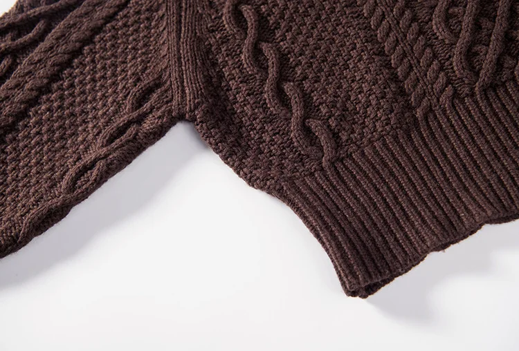 Sueter mujer invierno осенне-зимний женский винтажный Повседневный свободный толстый теплый короткий пуловер Пуловеры шерстяной свитер ropa