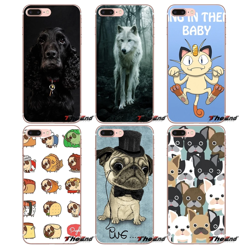 Для huawei Honor 7X V10 6C V9 6A Play 9 mate 10 Pro Y7 Y5 P8 P10 Lite Plus GR5 2017 Puppies Cubs Doggy мягкий чехол |