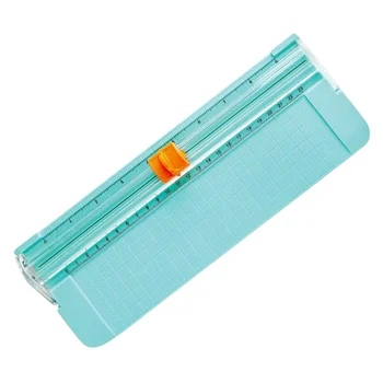 

Mini Paper Cutter Manual Paper Cutter Practical Paper Trimmer Practical Guillotine Cutting Tool (Random Color)