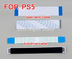 3pcs Replacement For Sony PS5 Controller 24PIN Dvd Drive Flex Laser Lens Ribbon Cable 40pin Cable For Playstation 5 Console