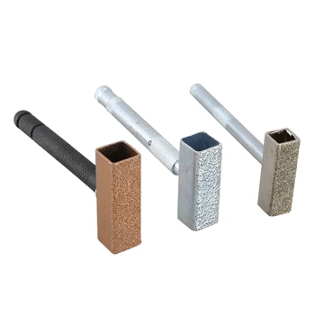 

3 Pieces Grinding Wheel Dresser Diamond Grinding Wheel Stone Dresser Tool with Diamond Coated for Truing Grinding