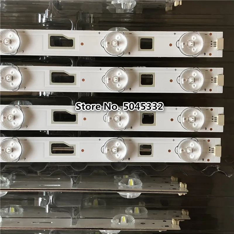 Сменный комплект 1 комплект = 2 шт. D32TS7202 Led backilght 32HR331M09A5 V1 Светодиодная лента 1 шт. = 580 мм 9Led лампы