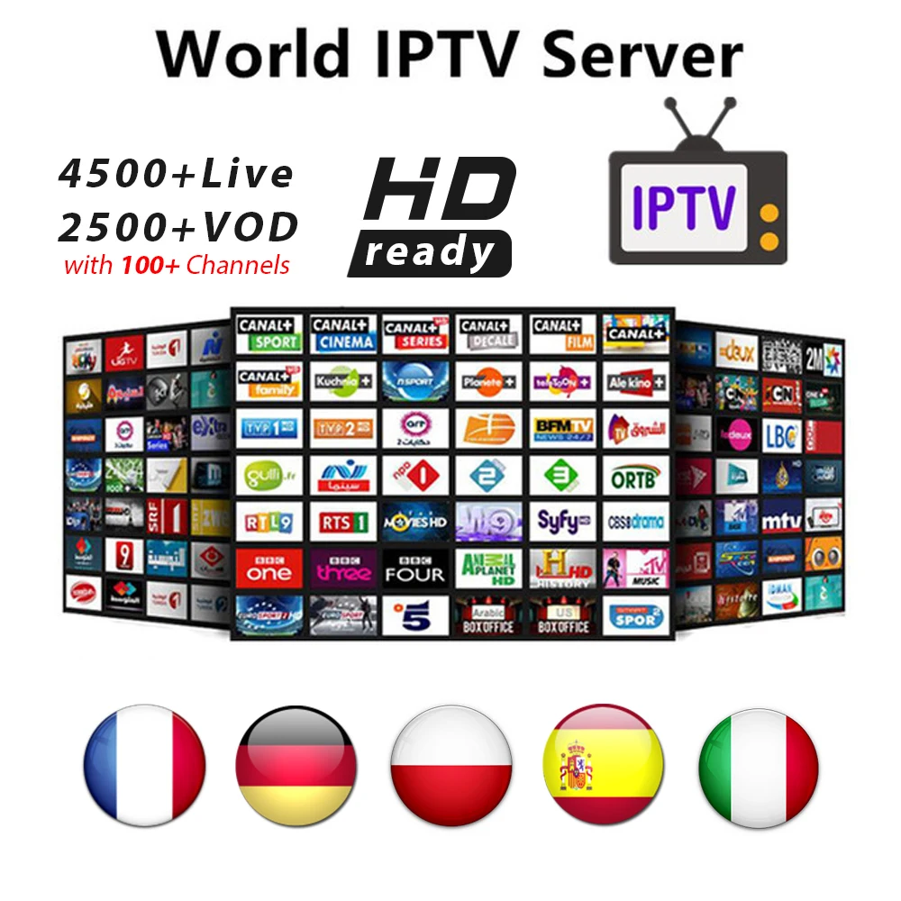 IP tv M3U каналы ТВ коробка Европа Швеция арабский французский Италия Швейцарский ip tv подписка Великобритания для взрослых ip tv m3u Smart tv H96 tv box