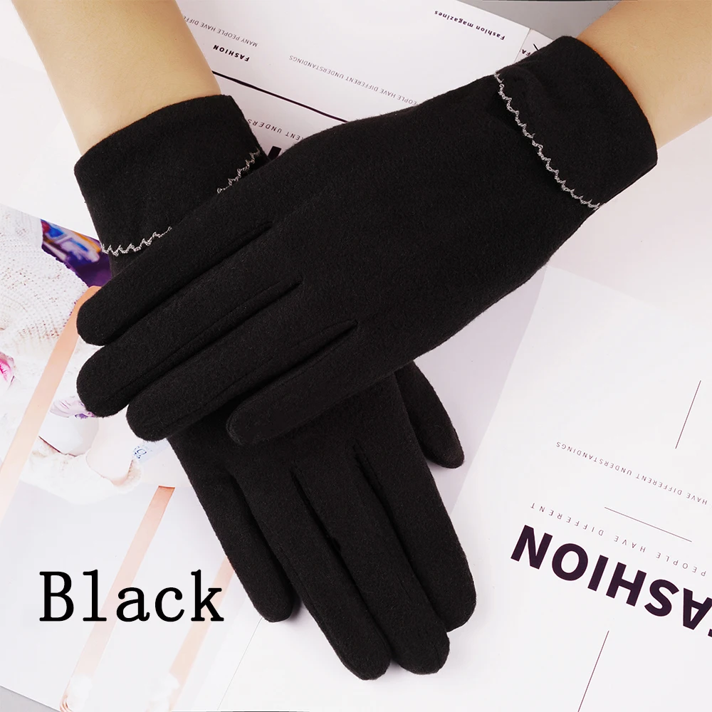 YU XUE QING женские тонкие зимние осенние теплые перчатки с сенсорным сенсором, высококачественные деловые перчатки для улицы, акция