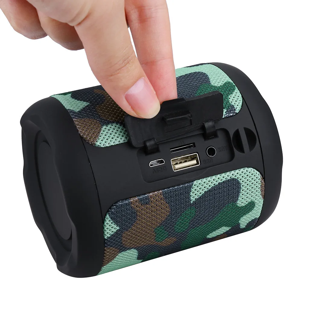 HIPERDEAL M2 Bluetooth динамик TWS беспроводной водонепроницаемый мини HD стерео сабвуфер, встроенный динамик Bluetooth c микрофоном